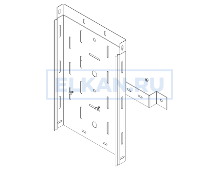 Скоба ТМ 600 мм нержавеющая сталь