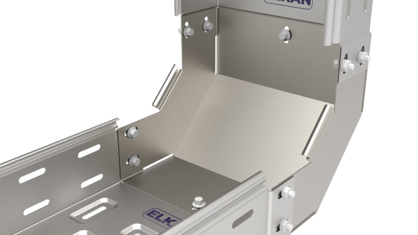 Угол вертикальный внутренний 400х50 мм 45 градусов оцинкованный