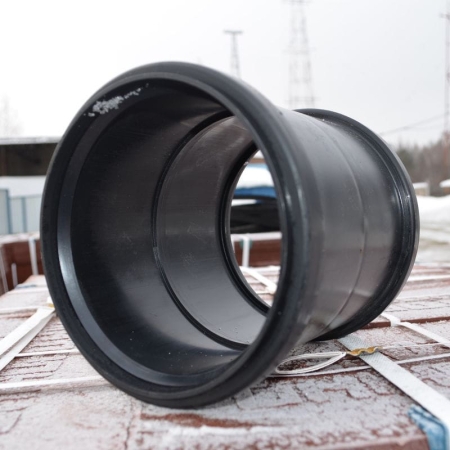 Муфта пластиковая 90 мм для технической трубы