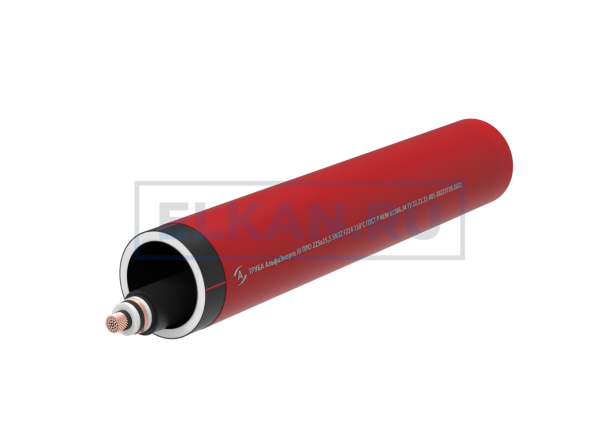 Труба АльфаЭнерго III ПРО (м) d160х12,5 SN48 F121 Т105 ГОСТ Р 61386.24–2014