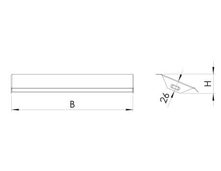 Крышка угла вертикального внешнего 45 градусов 50х50 мм (0,7 мм) оцинкованная Крышка угла вертикального внешнего 45 градусов 50х50 мм (0,7 мм) оцинкованная