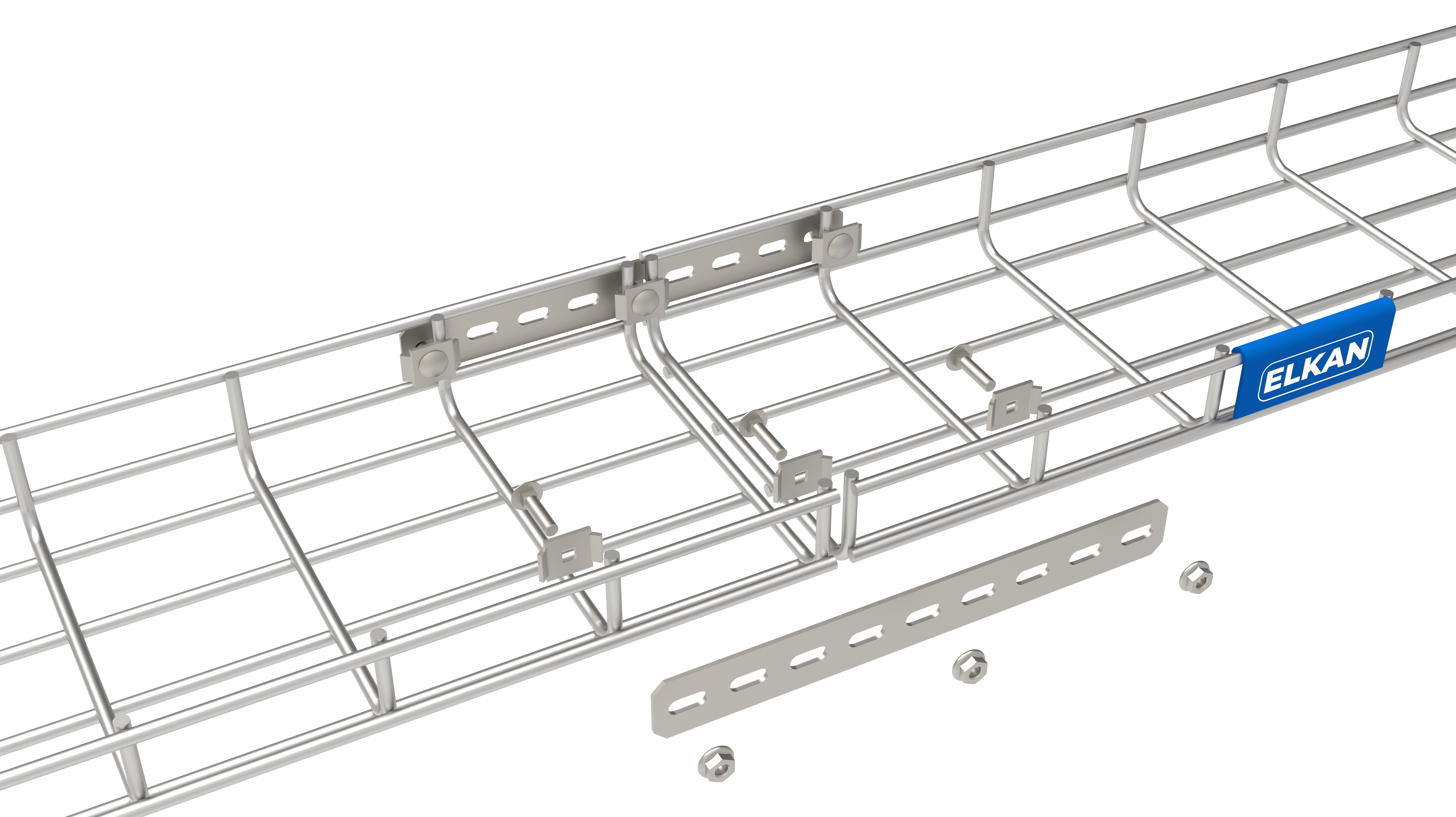 Соединитель проволочного лотка перфорированный СПЛП