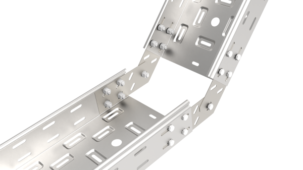 Планка шарнирного соединителя, толщина 2,0 мм, для лотка высотой борта 50 мм горячий цинк