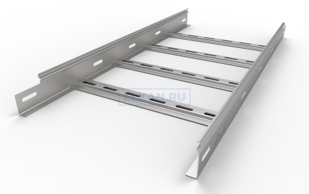 Лоток лестничный НЛ-30 П2.87 толщина 1.0мм длина 3000мм горячий цинк