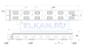 Лоток перфорированный 100х60х2500 (0,5 мм) нержавеющая сталь Лоток перфорированный 100х60х2500 (0,5 мм) нержавеющая сталь